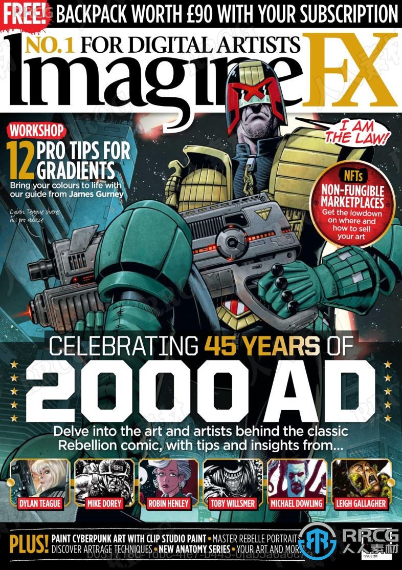 ImagineFX科幻数字艺术杂志2022年总第211期