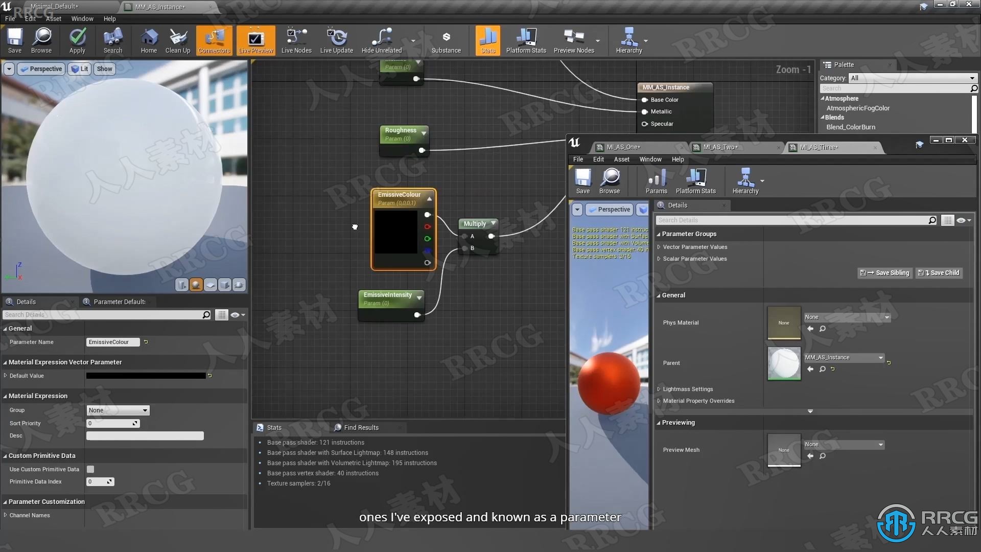 Unreal Engine虚幻引擎中创建材质技术视频教程1-3季合集