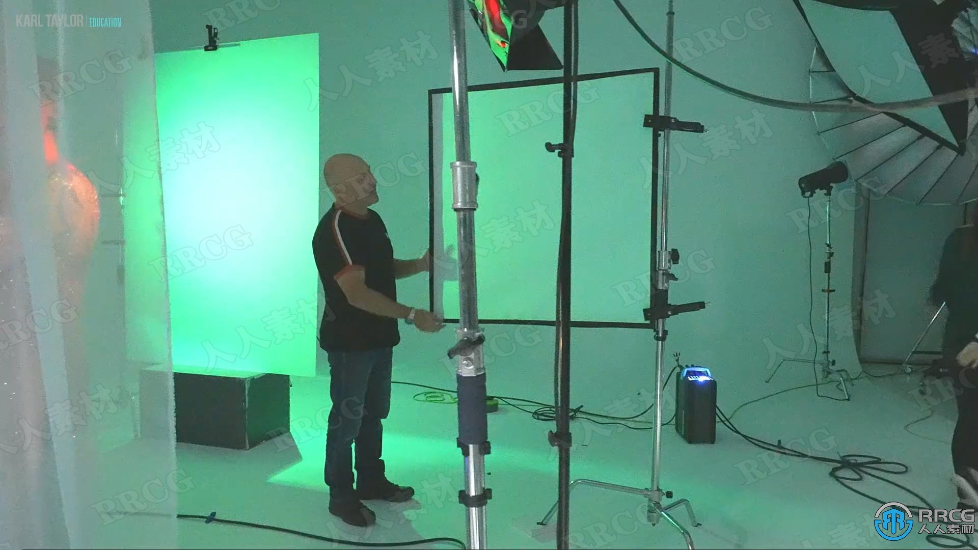 棱镜照明效果创意人像光效拍摄技巧工作流程视频教程
