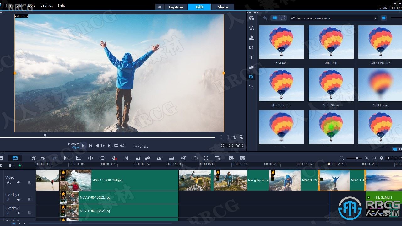 Corel VideoStudio 2022视频图像后期处理软件V25.2.0.566版