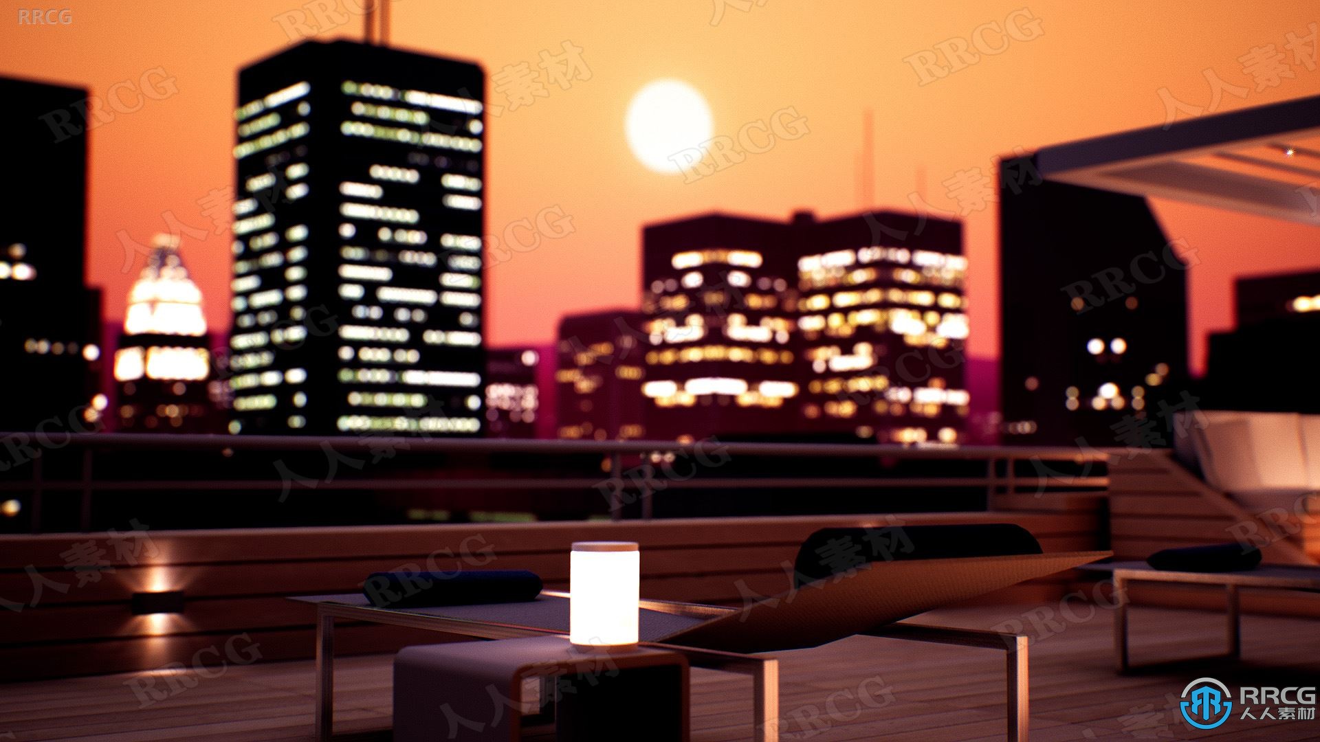 现代高楼大厦内外部建筑可视化环境场景Unreal Engine游戏素材资源