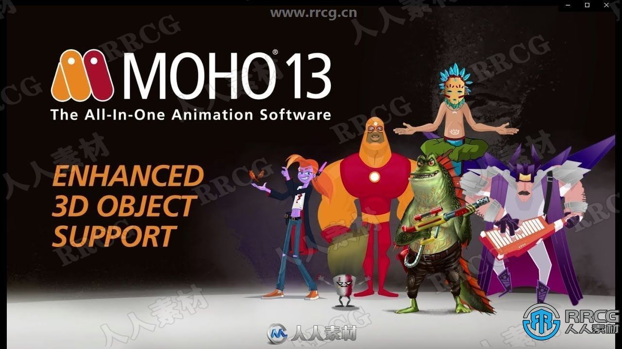 Smith Micro Moho Pro二维动画制作软件V13.5.3版