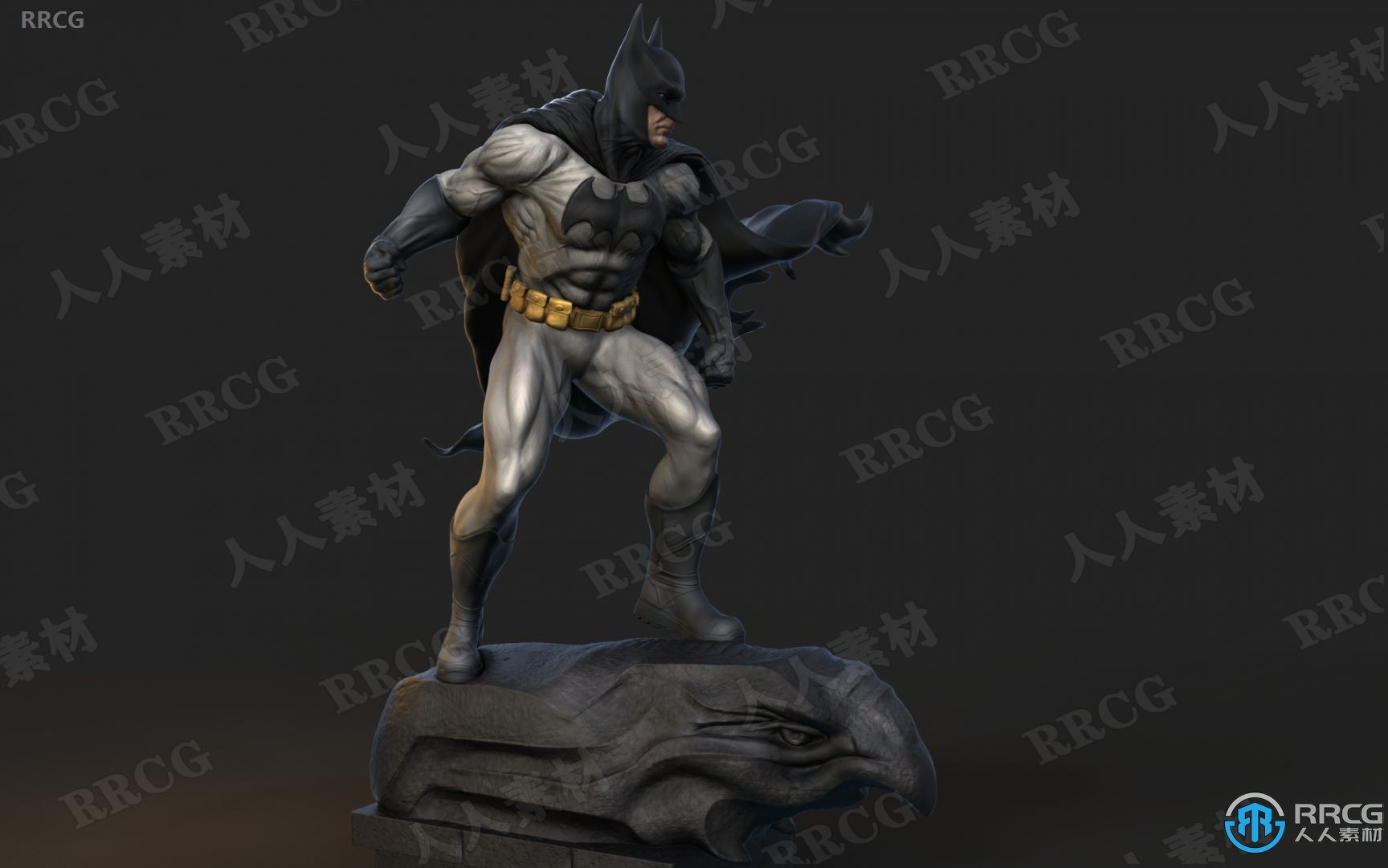 蝙蝠侠DC超级英雄角色3D打印模型