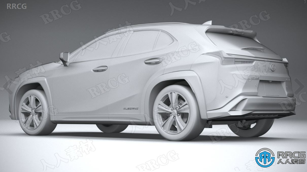 Lexus雷克萨斯UX 300e汽车3D模型