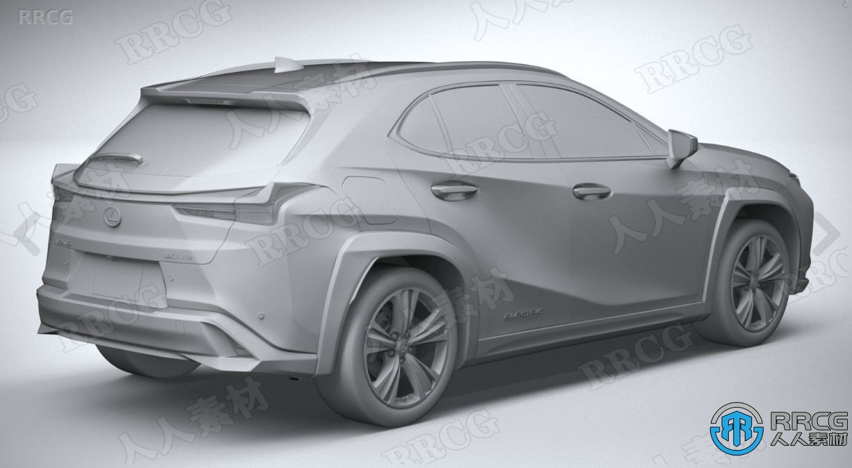 Lexus雷克萨斯UX 300e汽车3D模型