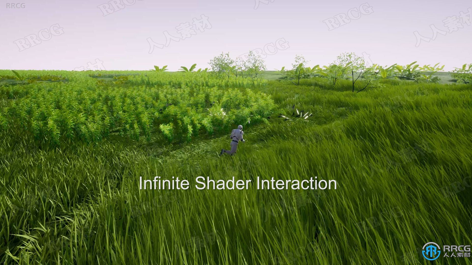 UIPF交互式树叶草木植物树木Unreal Engine游戏素材资源