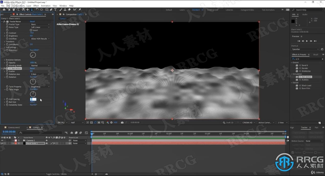 【中文字幕】After Effects影视后期制作完全自学指南视频教程