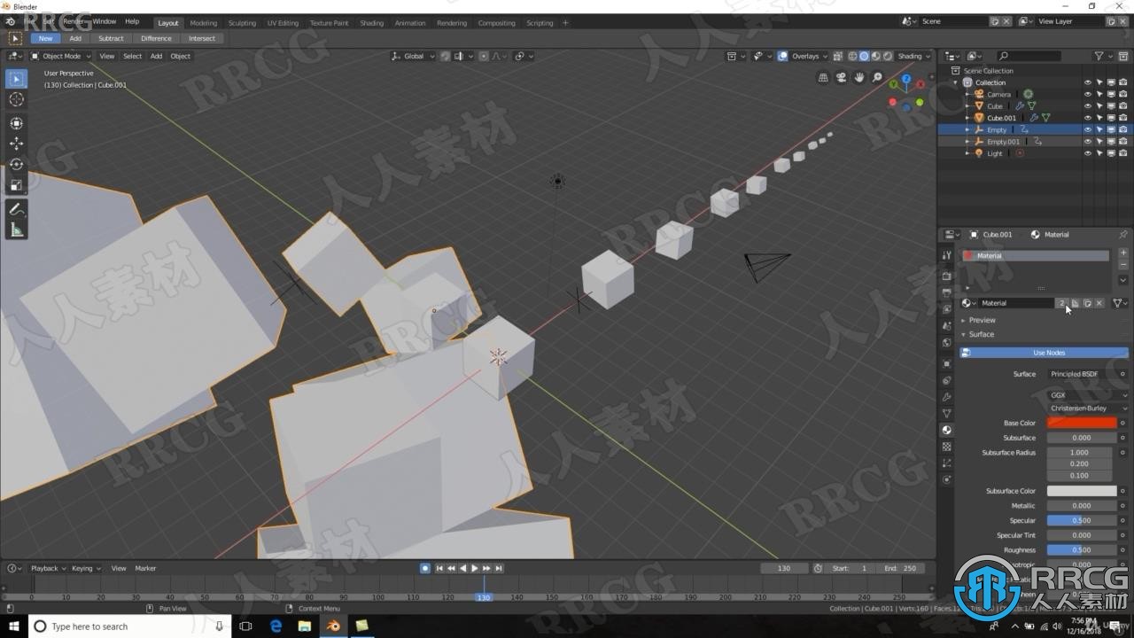 【中文字幕】Blender 3D动画从入门到精通视频教程