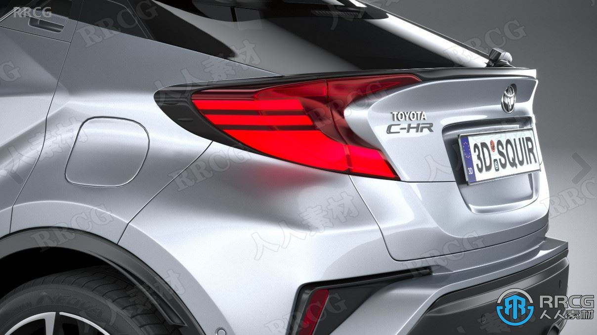 丰田Toyota C-HR GR Sport 2021款汽车3D模型