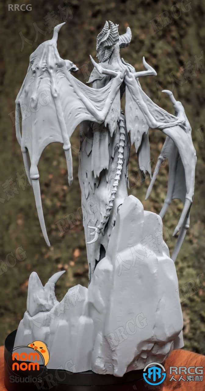 莉莉丝暗黑破坏神4游戏角色雕塑3D打印模型