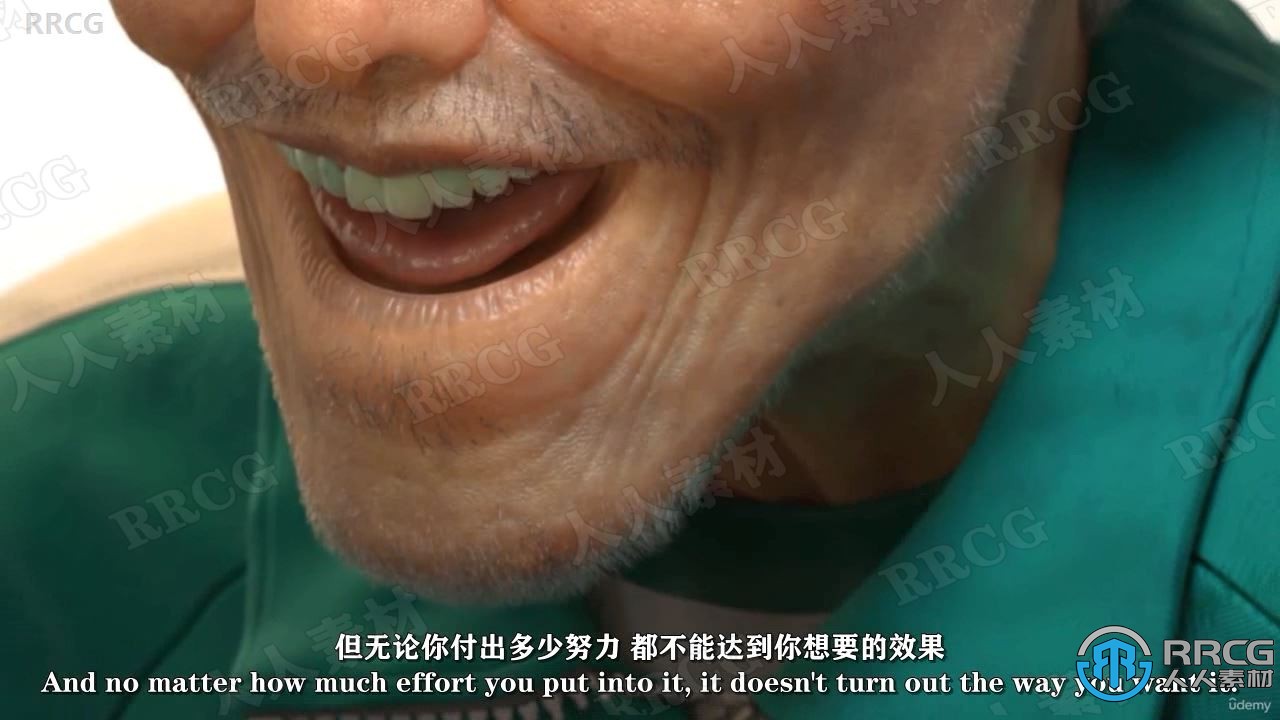 【中文字幕】Blender逼真肖像面部骨骼肌肉解剖学制作视频教程
