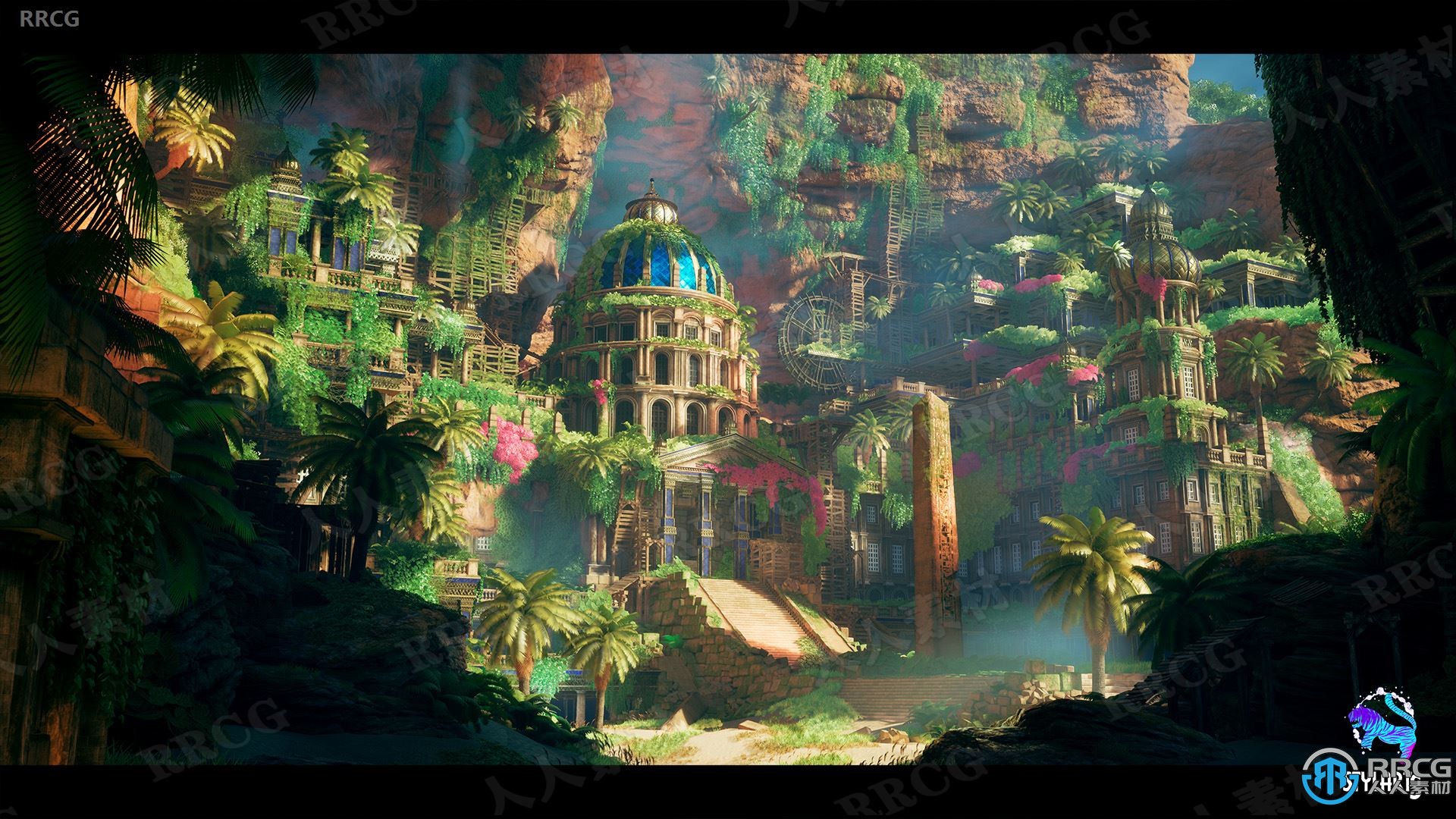 失樂園天堂游戲環境場景Unreal Engine游戲素材資源