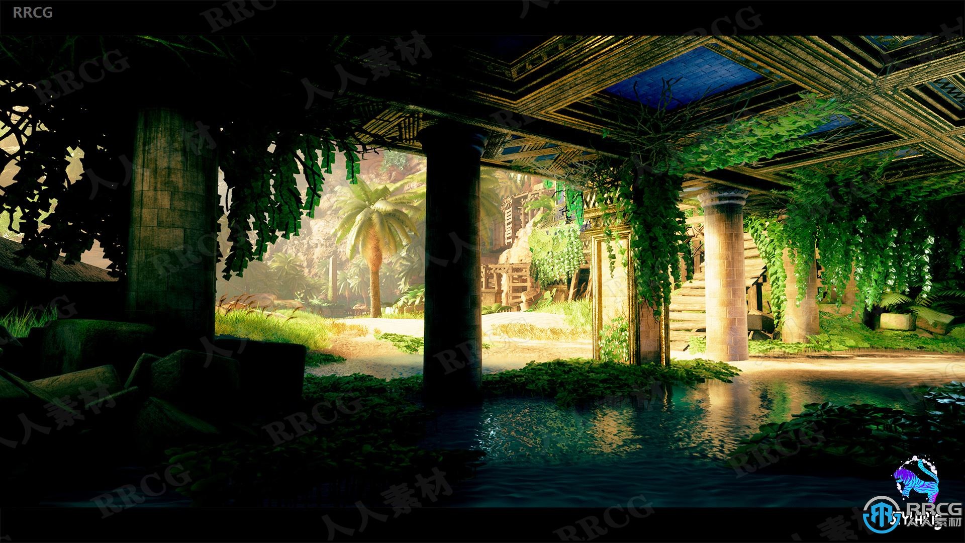 失乐园天堂游戏环境场景Unreal Engine游戏素材资源