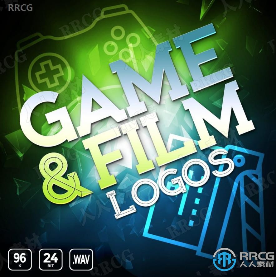 450組游戲和電影Logo標題轉場音效庫音樂素材合集
