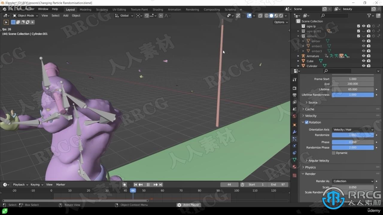 Blender现实与CG结合特效制作视频教程