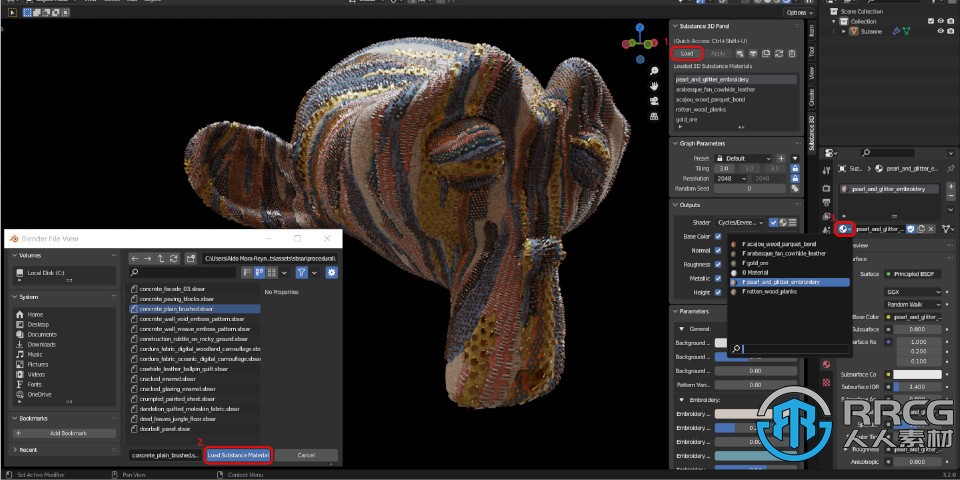Adobe发布Blender 0.91版Substance 3D插件 更新了插件代码库与界面