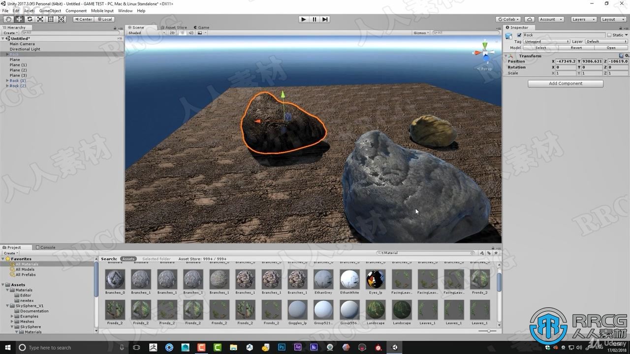 【中文字幕】Zbrush与Unity游戏环境场景制作视频课程