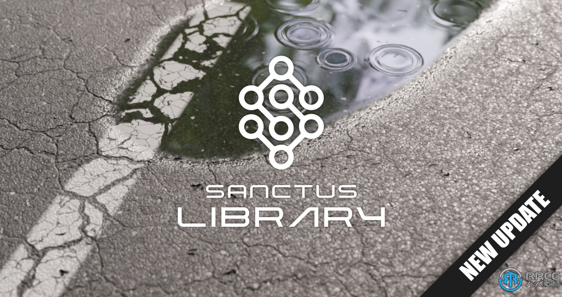 Sanctus Library程序性材质库Blender插件V2.00.1版 附资产预览器