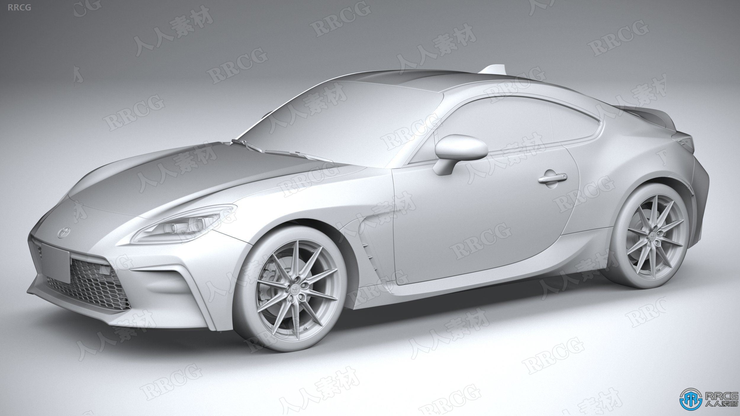 丰田Toyota GR 86 2022款汽车3D模型
