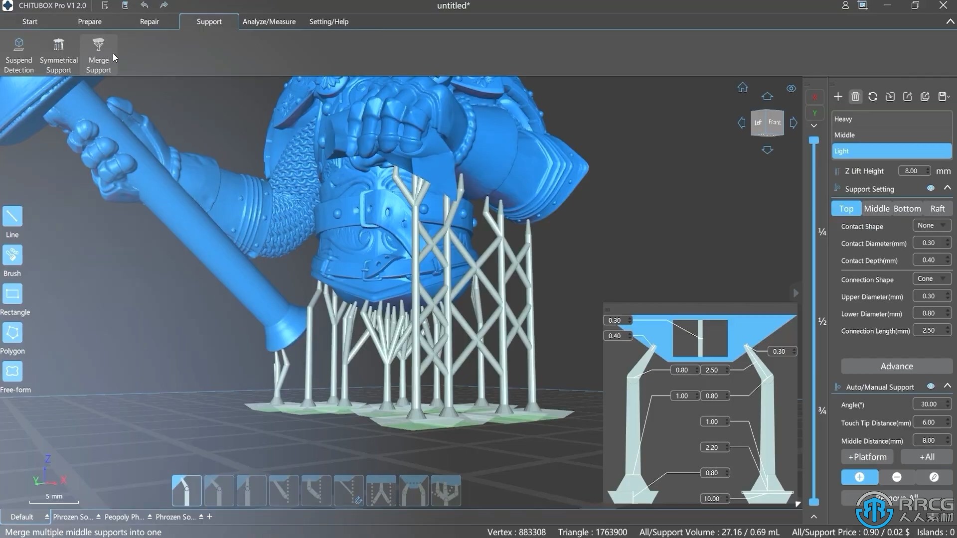 CHITUBOX Pro光固化3D打印预处理软件V1.2.0版