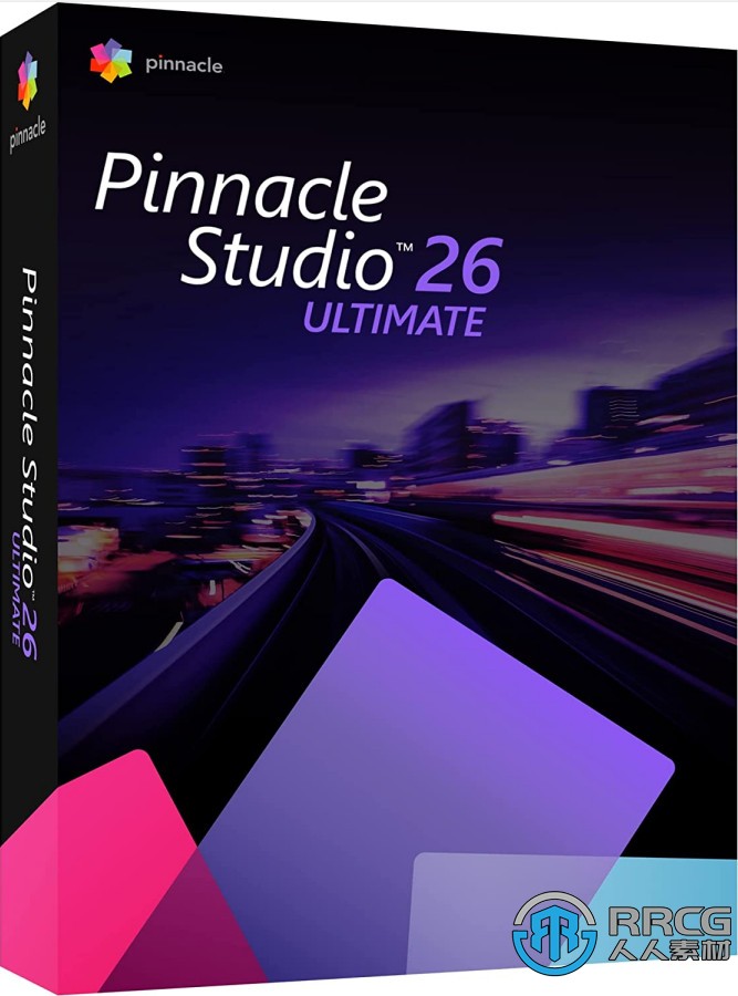Pinnacle Studio品尼高非编剪辑软件V26.0.1.181版