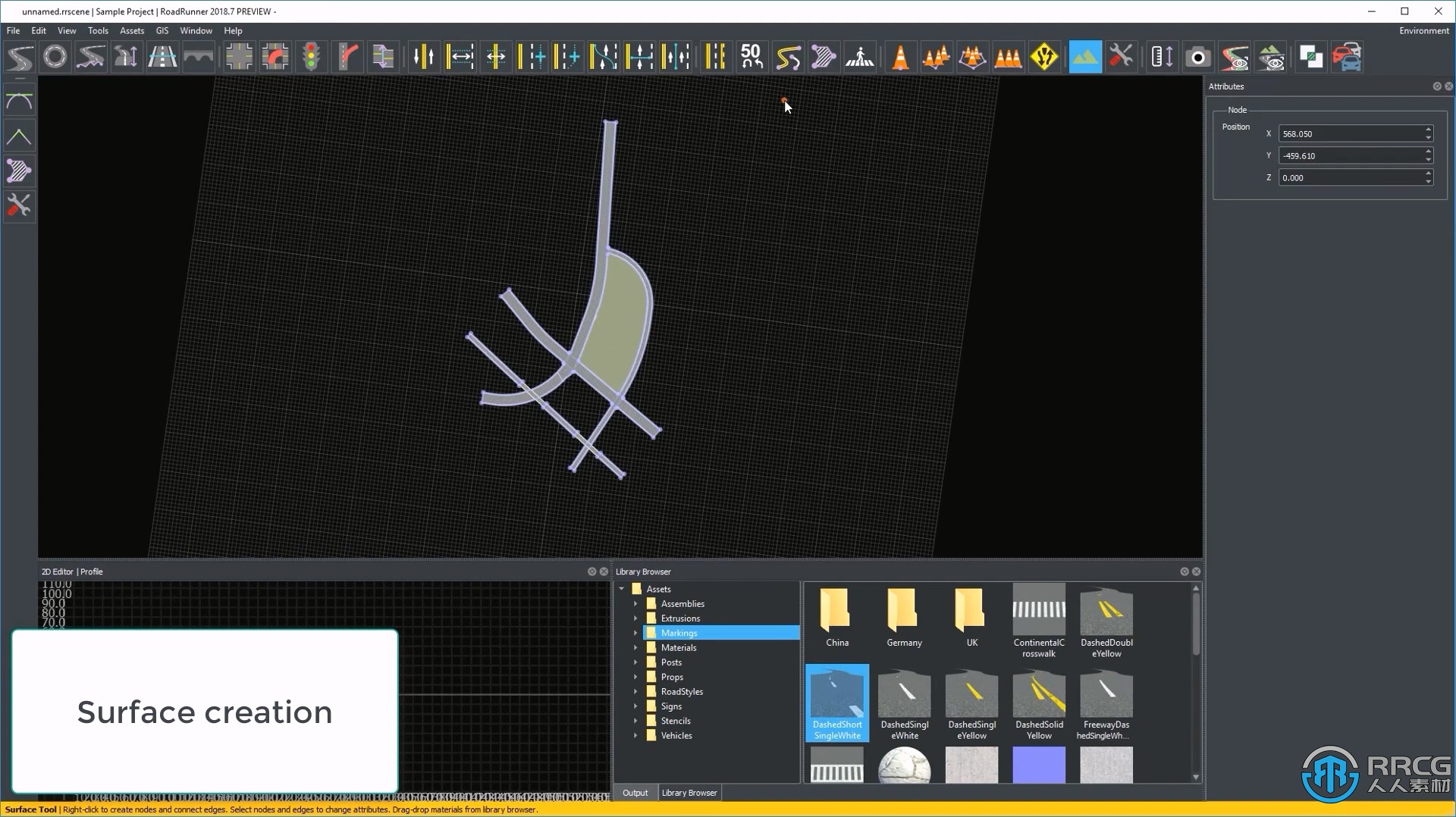 Mathworks RoadRunner 3D场景模拟设计软件R2022b版