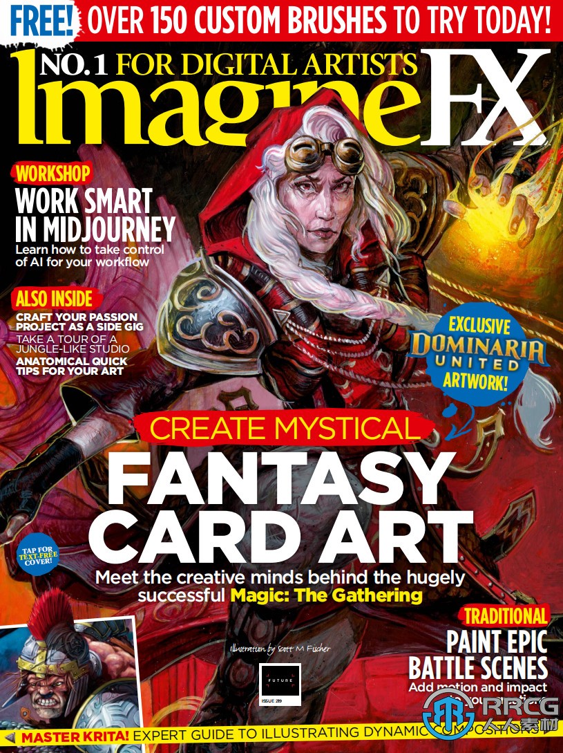ImagineFX科幻數字藝術雜志2022年12月刊總第219期