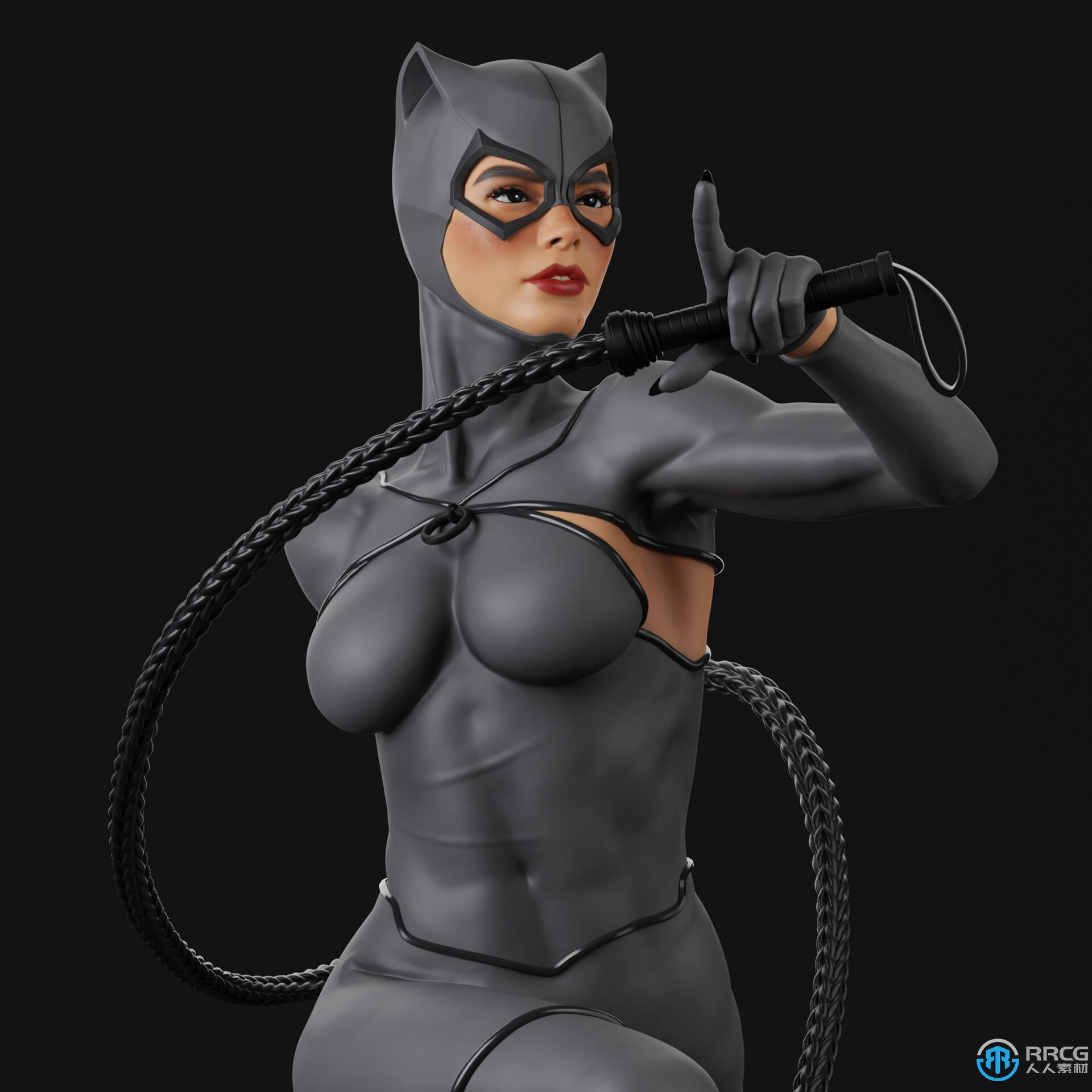 貓女DC動漫影視角色雕塑3D打印模型