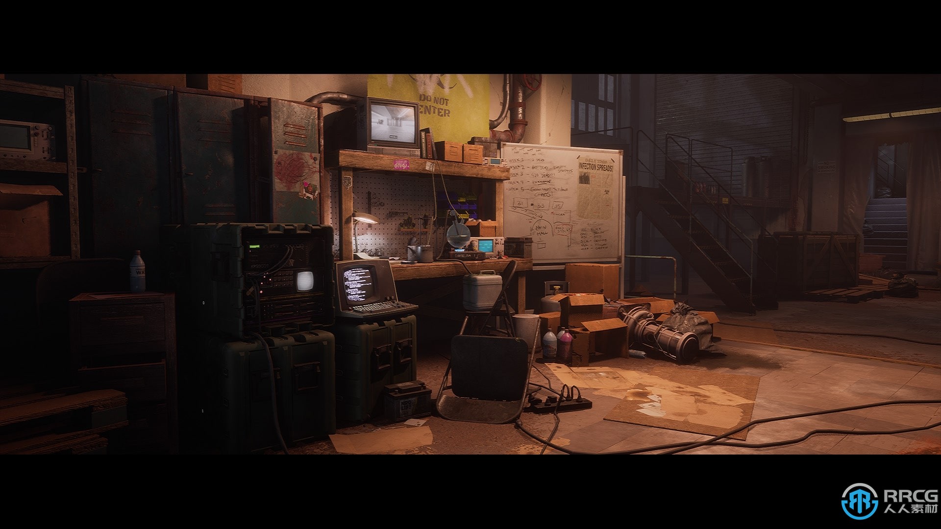 幸存者安全屋室内场景环境Unreal Engine游戏素材资源