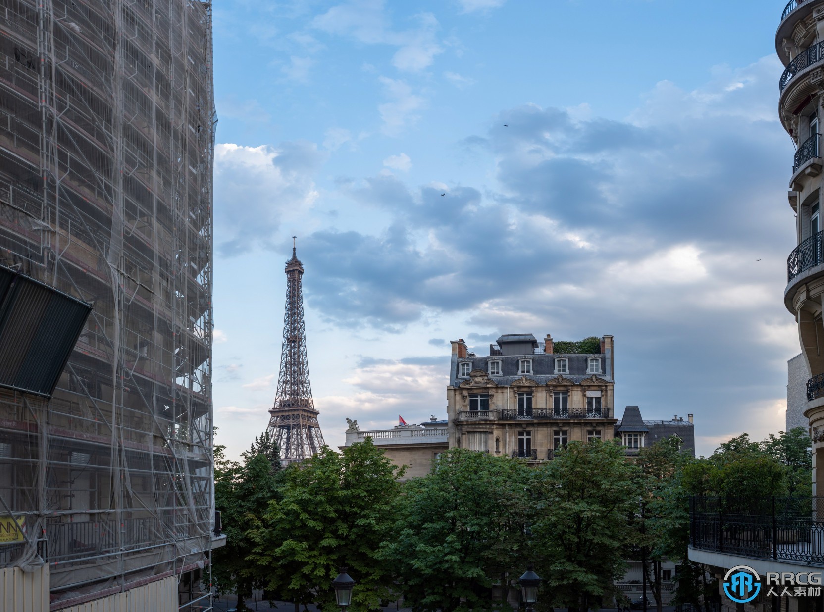 579组法国巴黎城市街道建筑风光高清参考图合集