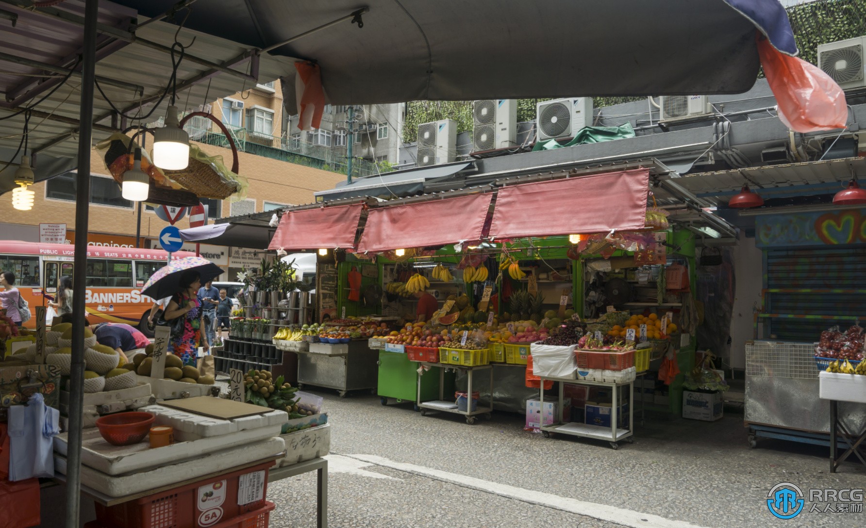 189组香港九龙市场街道城市环境高清参考图合集