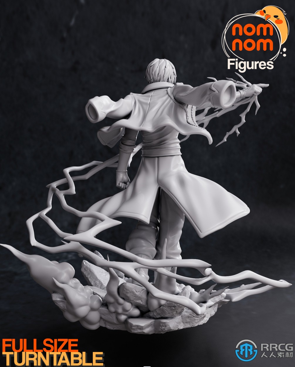 罗伊马斯坦RoyMustang钢之炼金术师动漫角色雕塑3D打印模型