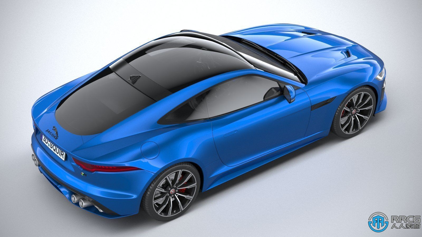 捷豹F-TYPE Coupe 2021款汽车3D模型