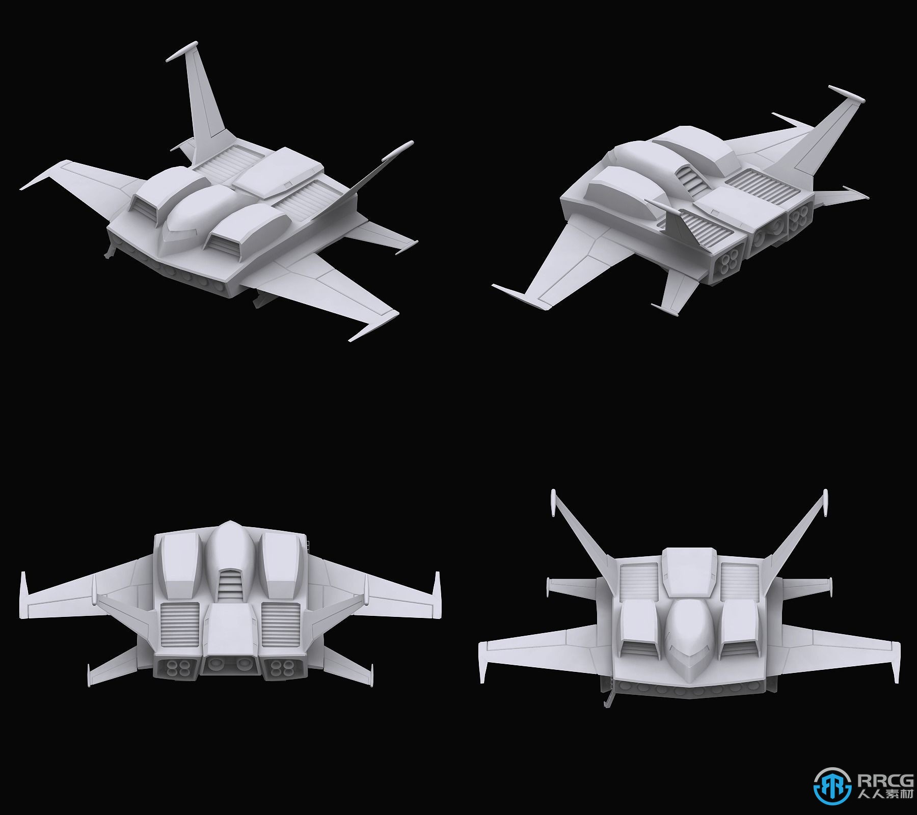 机动战士高达动漫地球联邦宇宙部队3D模型合集