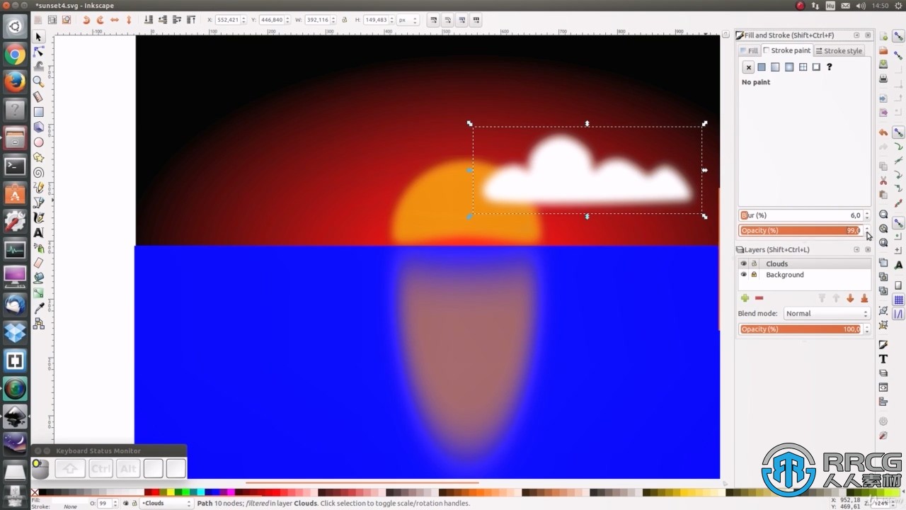 【中文字幕】Inkscape矢量插图基础核心技术训练视频教程