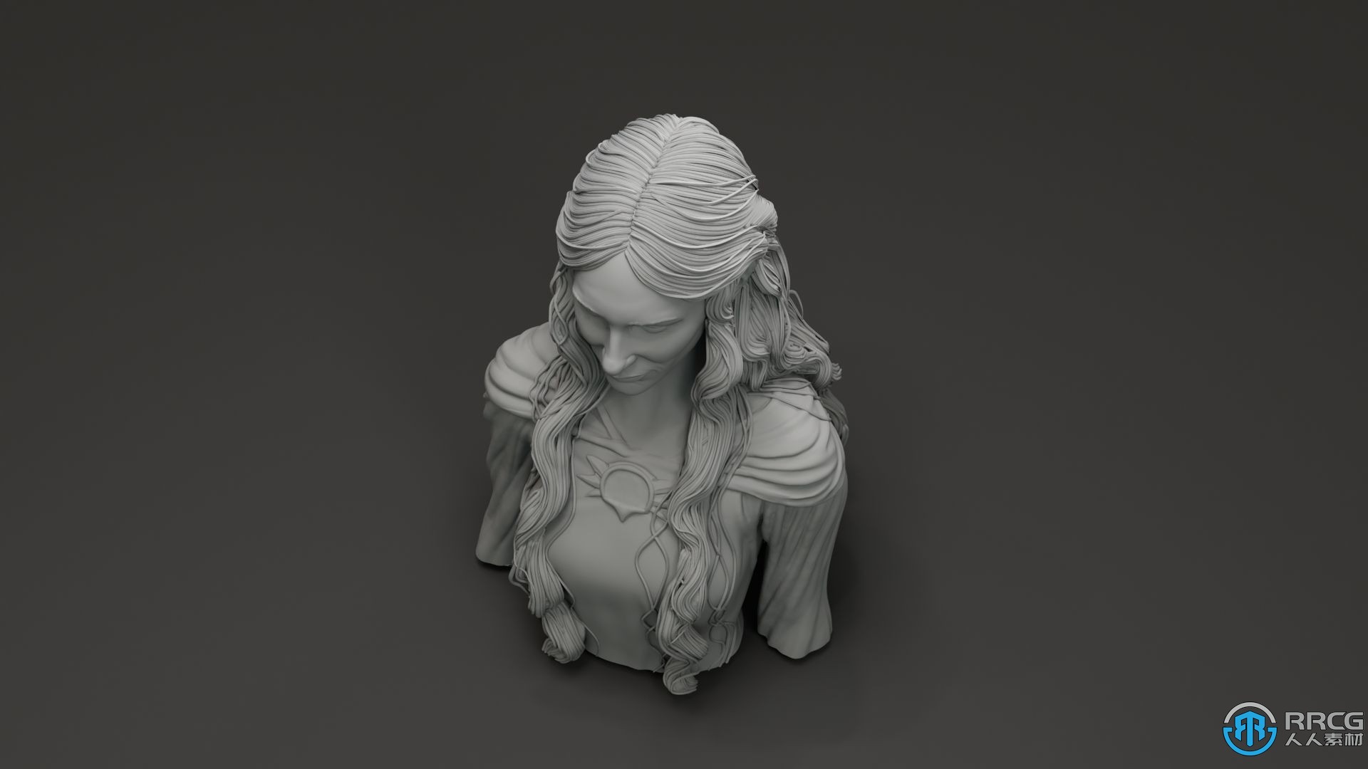 凯兰崔尔指环王影视角色雕塑3D打印模型