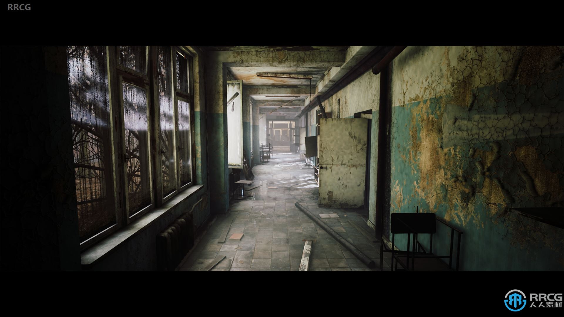 前苏联时代风格建筑环境场景Unreal Engine游戏素材资源
