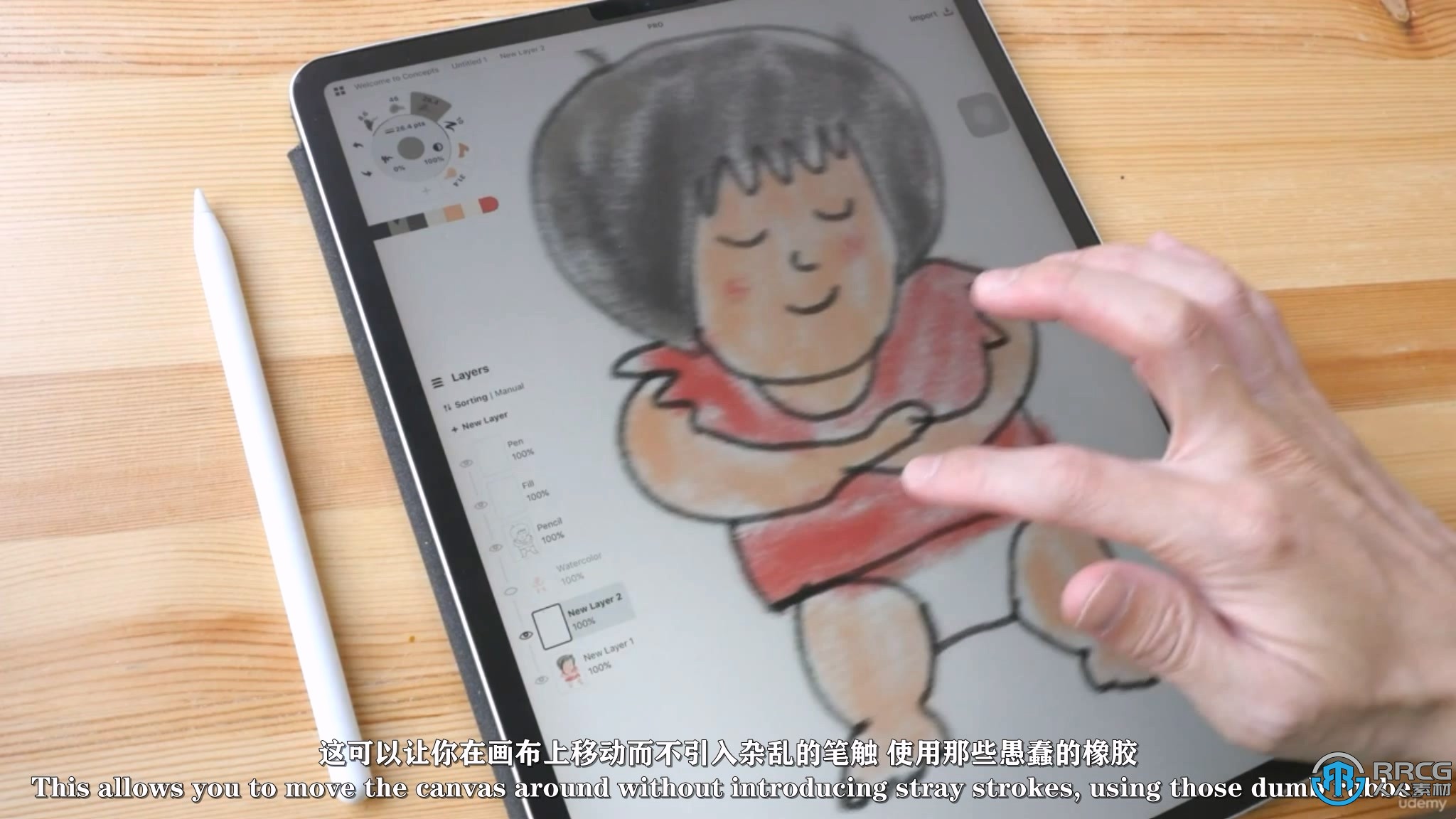 【中文字幕】Procreate专业漫画素描数字绘画技术视频教程