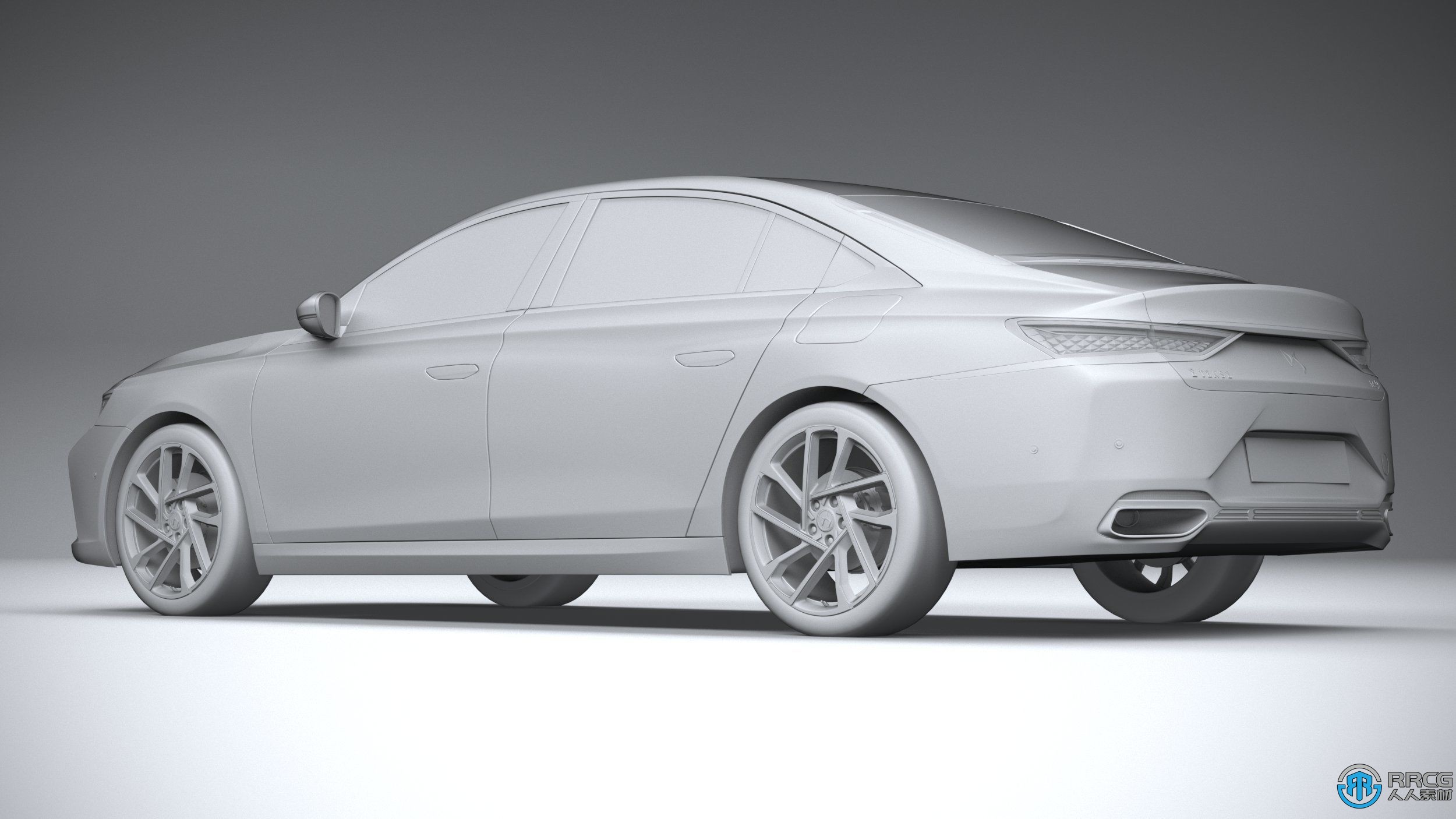 雪铁龙DS9 2021款豪华轿车汽车3D模型