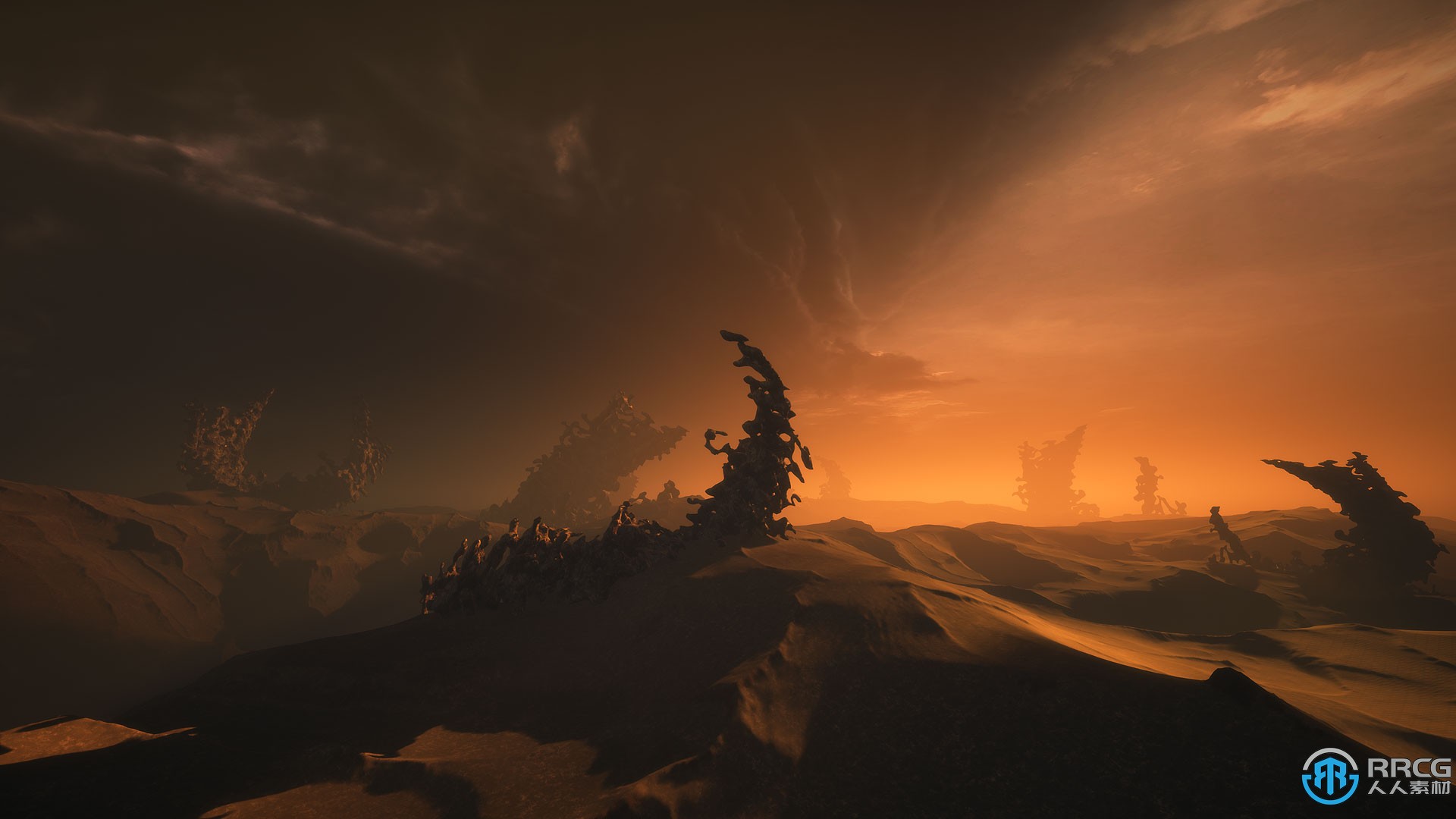 末日崩塌星球景观环境场景Unreal Engine游戏素材资源