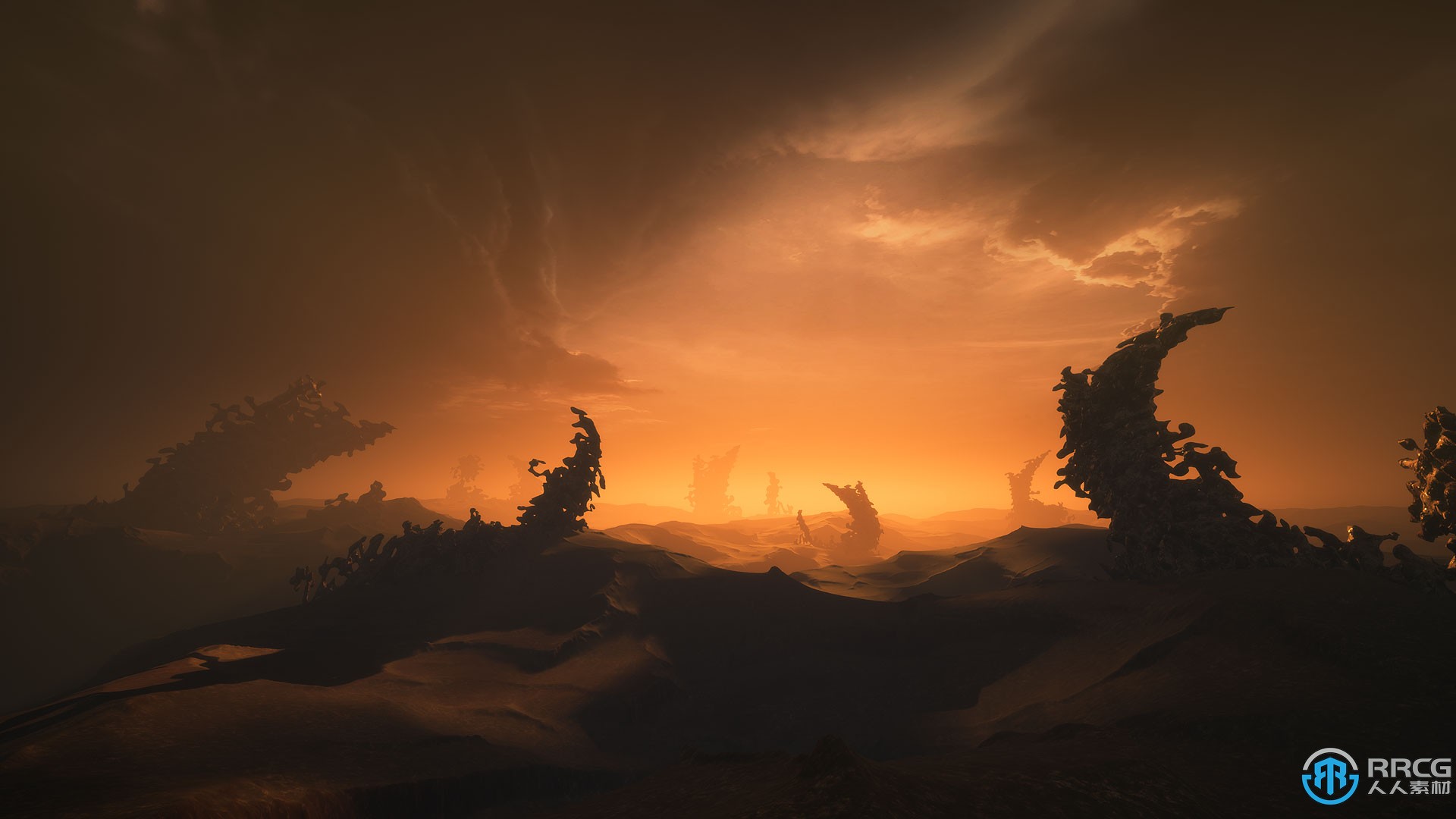 末日崩塌星球景觀環境場景Unreal Engine游戲素材資源