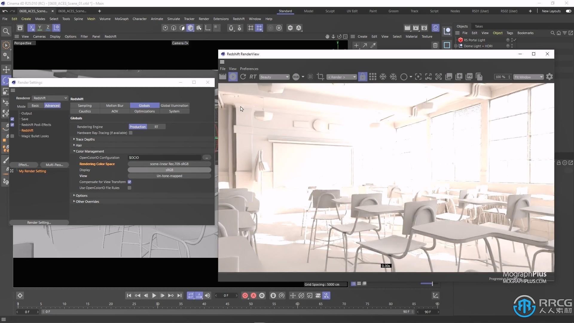 Redshift与C4D高质量渲染技术终极指南视频教程