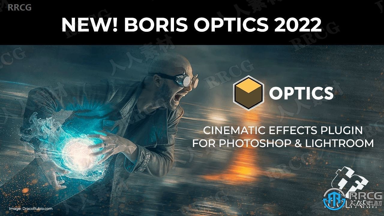Boris FX Optics數字照片光暈光學特效模擬調色軟件V2022.5.1.31版