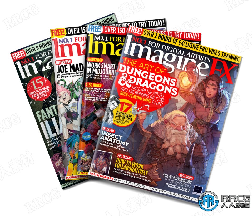 ImagineFX科幻數字藝術雜志2022年度全集