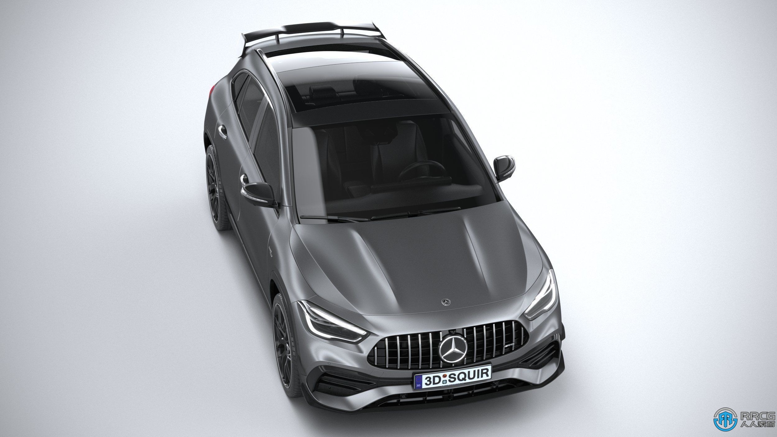 梅赛德斯-奔驰Mercedes-Benz GAL45 S AMG 2021款汽车3D模型
