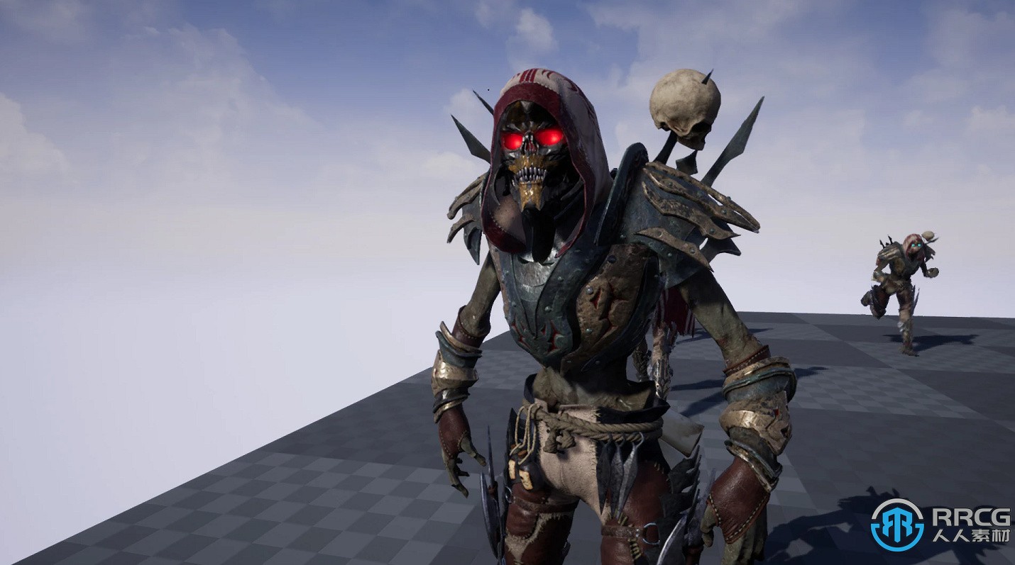 亡灵神兵骷髅战士角色Unreal Engine游戏素材资源
