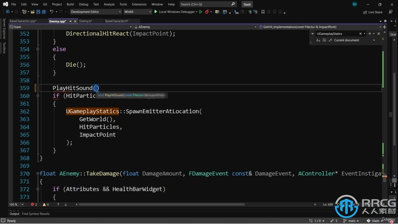 UE5虚幻引擎C++语言代码编写终极游戏开发视频教程