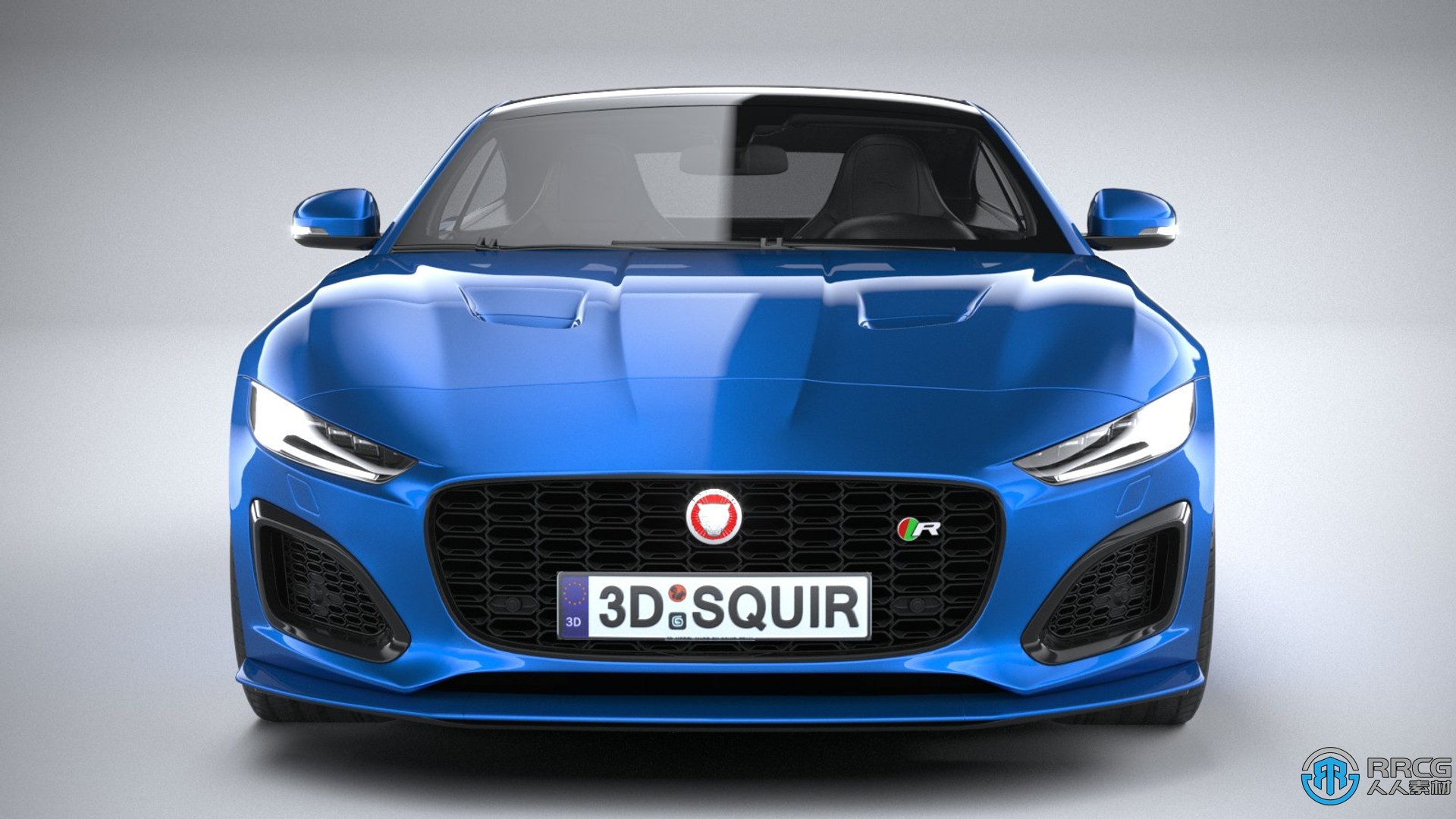 捷豹jaguar f-type r coupe 2021款汽车3d模型