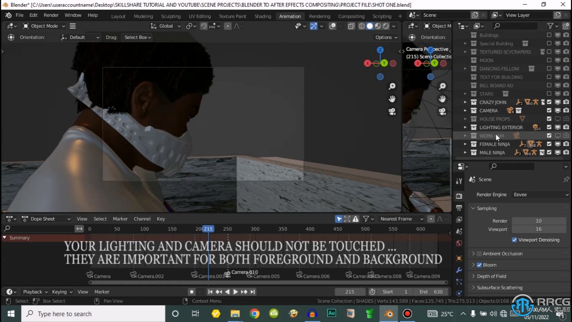 从Blender到After Effects动画场景合成技术训练视频教程