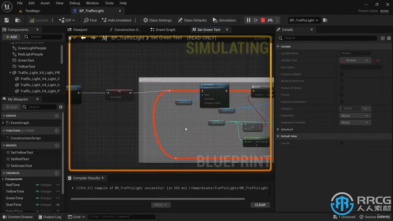 UE5蓝图脚本大师班之GTA5风格游戏制作视频教程